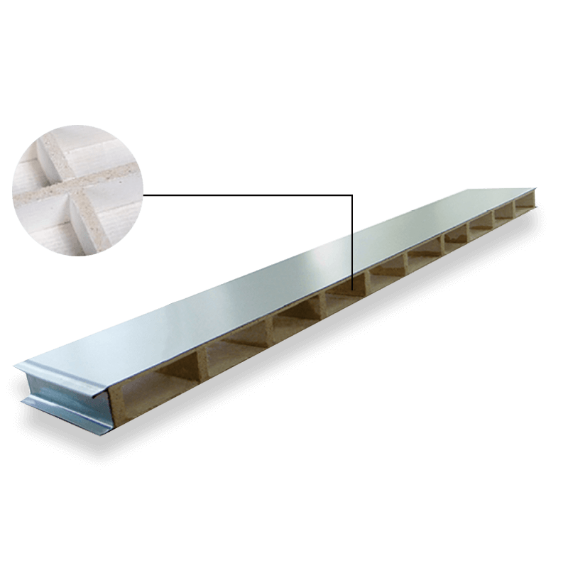 机制中空玻镁夹芯板